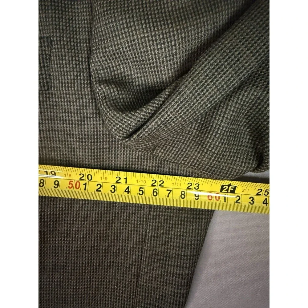 Vintage Lauren Ralph Lauren Blazer Brown Houndstooth 48 R Y2K Woolmark 100% Wool